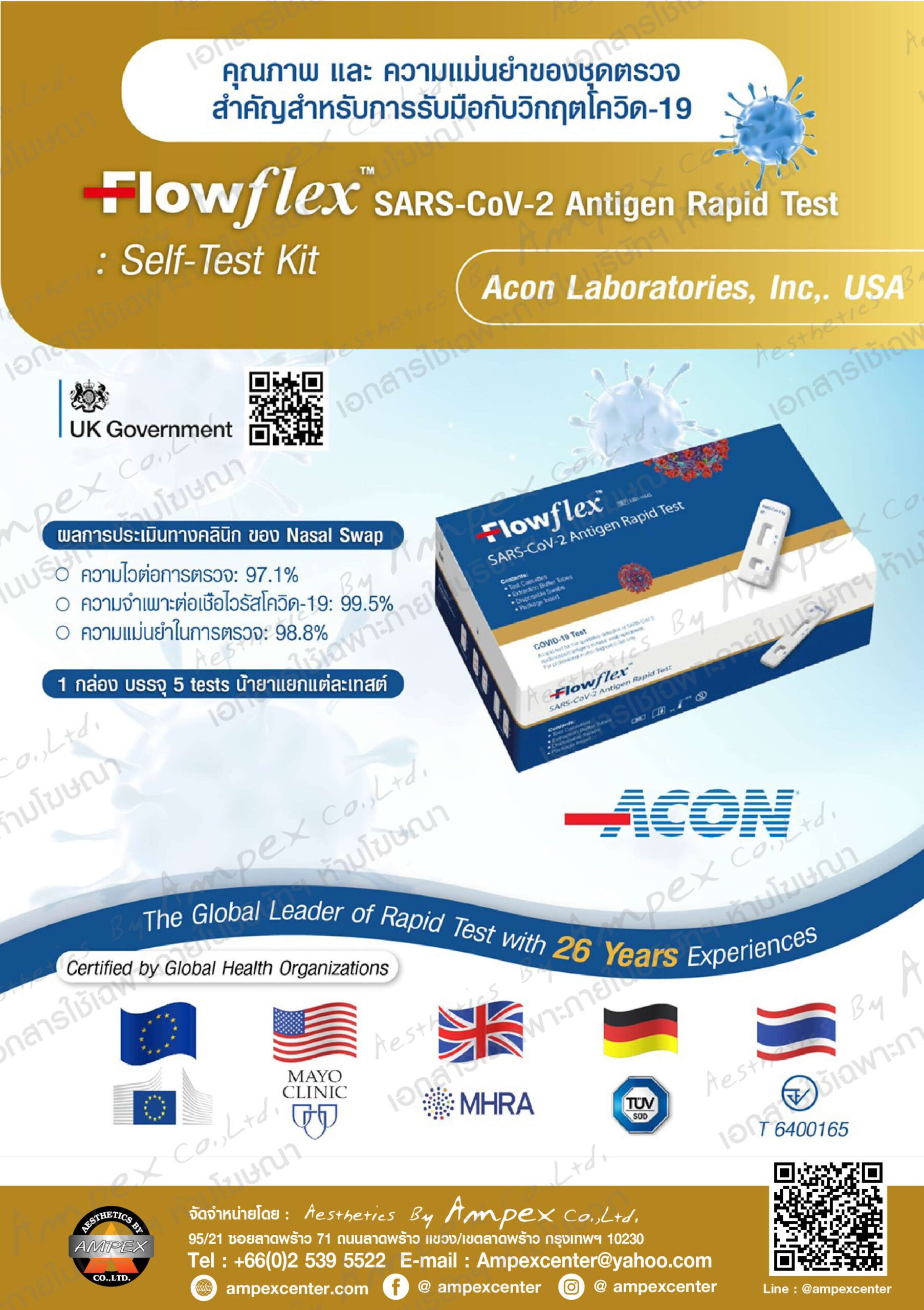 Flowflex Covid-19 ag Rapid Test – Aesthetics By Ampex